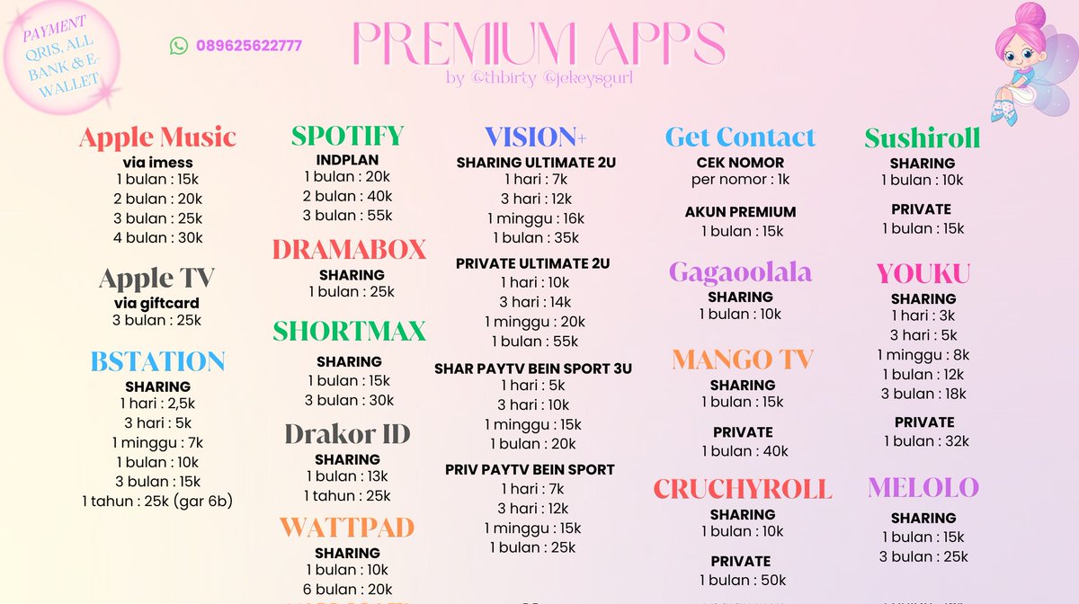 jeizy ~ open app prem 250++ testi 💘 tweet media