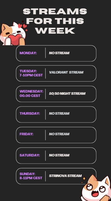 kero_x2's tweet photo. Hii everyone <3 I will start posting my schedule here as well! Or at least i will try to remember xD 
I am a Norwegian based pngtuber, SO i use CEST time zone ;) 
Same name on twitch btw ^^ So come watch if you like :3 https://t.co/UNnNpBQgWX