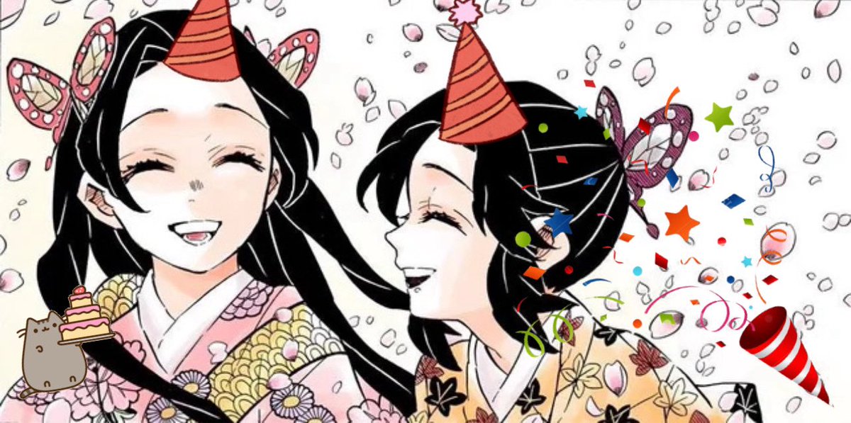 shinomeoww's tweet photo. HAPPY BIRTHDAY SHINOBUUUUU https://t.co/4qDR2a1aA0