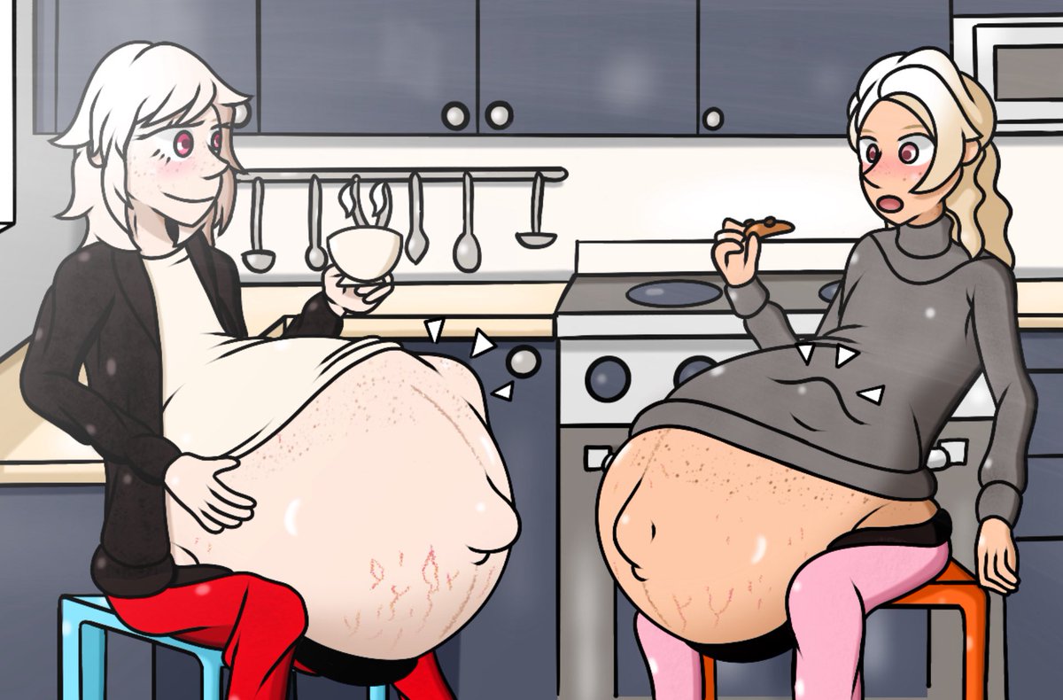 Commission from the lovely <a href="/mpregfanatic808/">Mpreg Super Fan</a> of his two OCs !
Always love drawing OCs especially as lovely as those ^^

I have still one commission slot open if anyone interested ! You can check the info here before dm-ing me: docs.google.com/document/d/1VT…

#mpreg