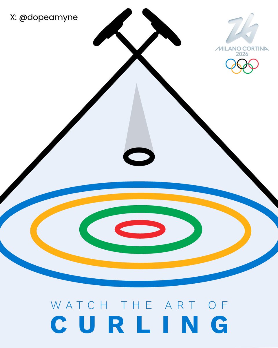 One Minute Brief of the Day - 23/02/26
Create posters to advertise #CURLING

#WinterOlympics 🥶
<a href="/curling/">The Curling News</a> <a href="/OneMinuteBriefs/">One Minute Briefs ⏱️</a>