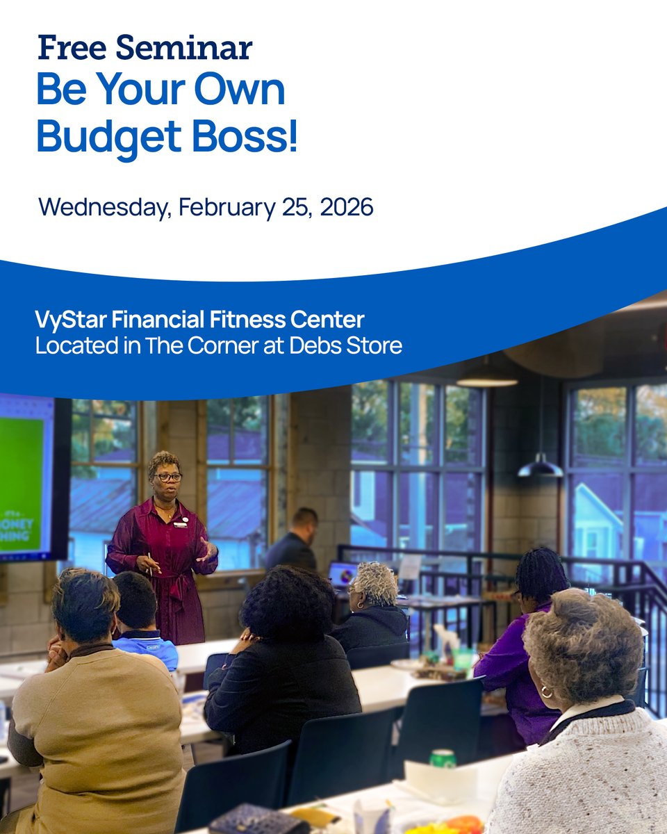 Join us for our free seminar: “Budgeting – Be Your Own Budget Boss