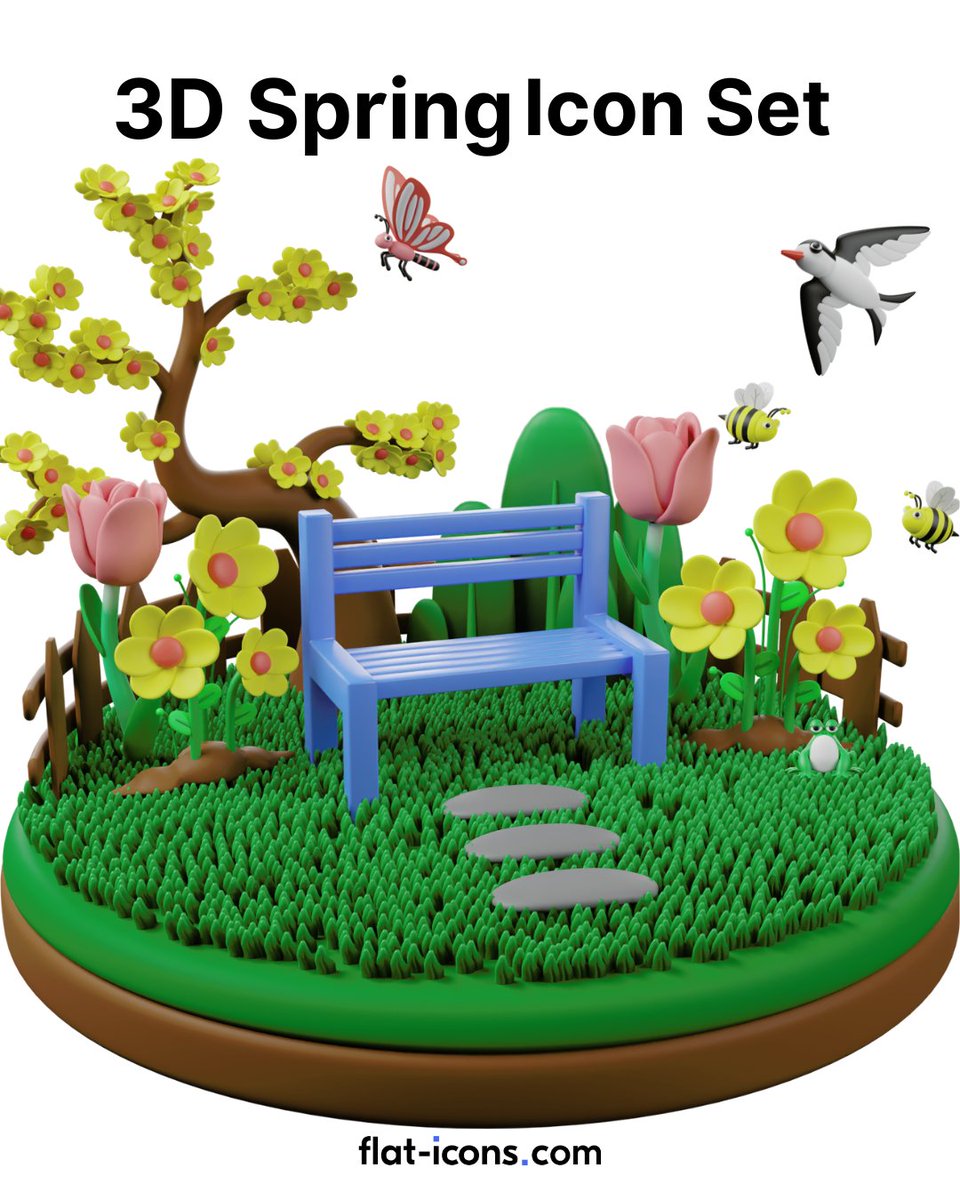 Flat Icons tweet media