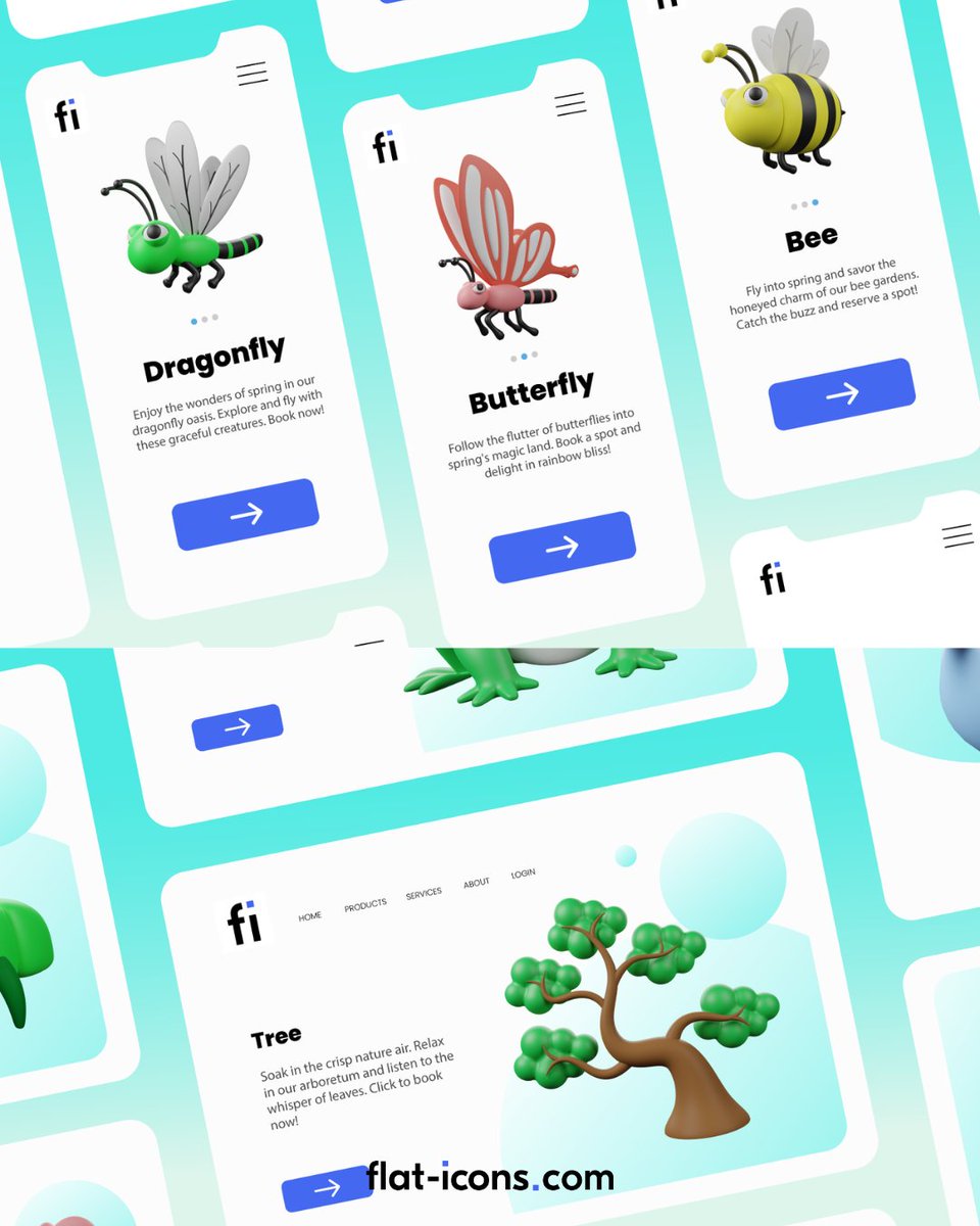 Flat Icons tweet media