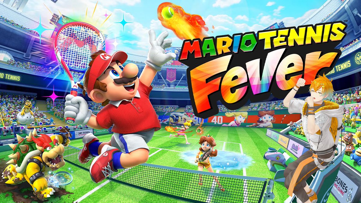 23:55から！！！

【マリオテニス フィーバー】真夜中に初見フィーバーしたっていいじゃない【宇佐美リト/にじさんじ】
youtube.com/live/zE1Ui4UOi…