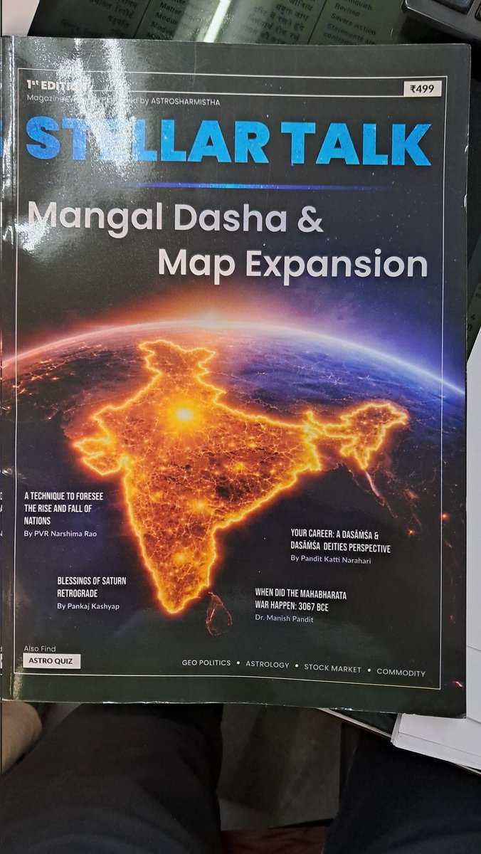 SmartYatharth's tweet photo. @AstroSharmistha Got it today,now reading to attain some knowledge. Thanks,Respected Ma'am. https://t.co/sVQiea3FUv