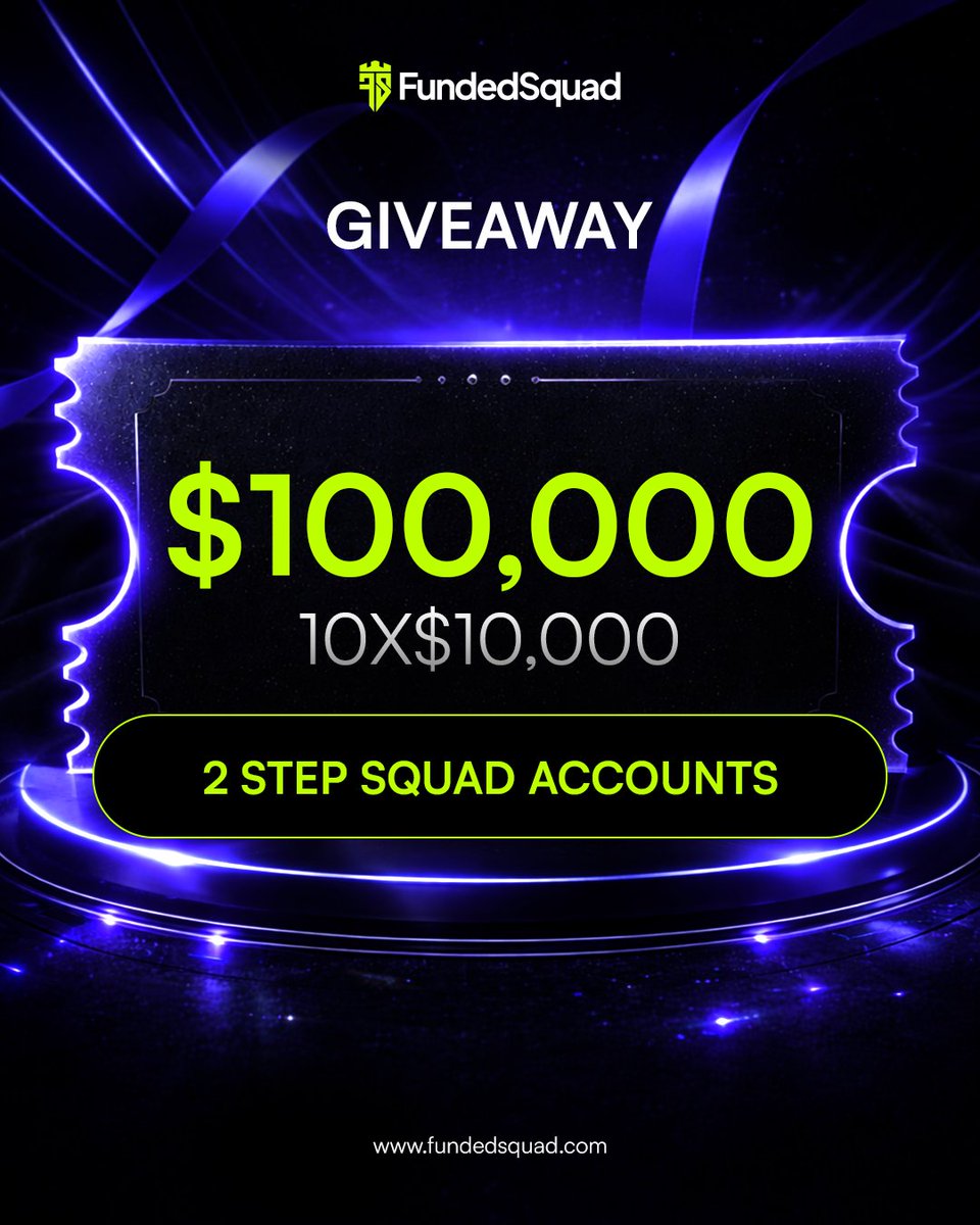 This is your chance to trade a $10K account for FREE. We’re choosing 10 winners.

How to enter: 
1️⃣ Follow <a href="/LynX_Void/">LynX</a> 
📷 Follow <a href="/PT_DIMENSION/">PROP TRADE DIMENSION</a> 

📷 Reply “Done” under this tweet  
📷 Winners announced in 7 days. Don’t miss this. ⏰