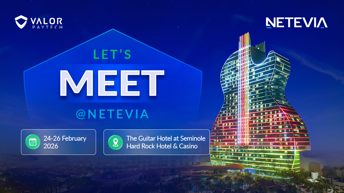 Headed to Netevia 2026? 👋 (<a href="/NeteviaPayments/">Netevia</a>)

We’ll be at the Seminole Hard Rock, Feb 24–26. (<a href="/HardRockHolly/">Seminole Hard Rock Hollywood</a>)

Let’s talk ISO growth, smarter POS, and what payments look like in 2026. 

#Netevia2026 #ValorPayTech #JoinUs #BusinessEvent