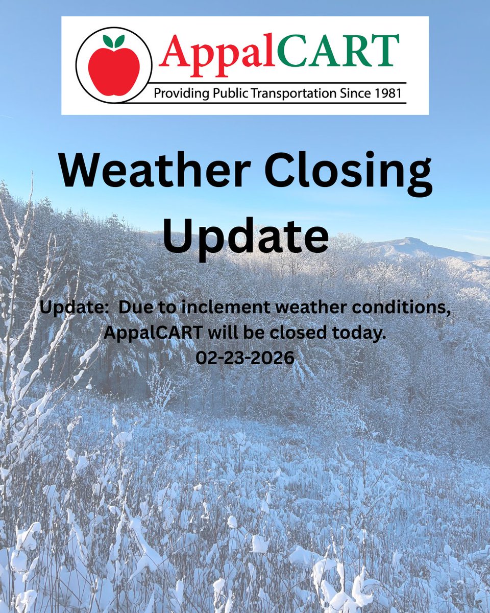 AppalCART tweet media