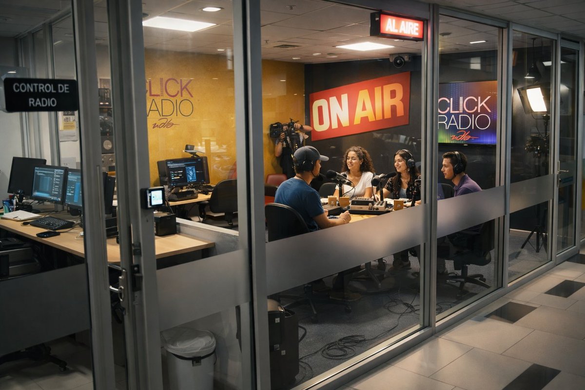 Clickradioudla's tweet image. 1 MES⏳...y arrancamos con la #T23 rumbo a los 12 años al aire #AUnClickDeDistancia #radioonline ¿Qué tipo de programas te gustaría tener en la programación?