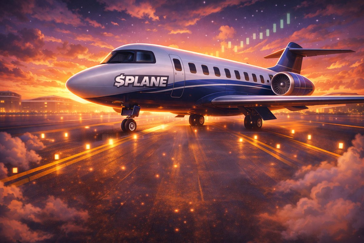 RealofWeb3's tweet photo. Positioned on the runway.
Engines ready.

$PLANE is built for momentum, not noise.
Clear direction,strong community, steady ascent. ✈️ https://t.co/lwzR5A9E99