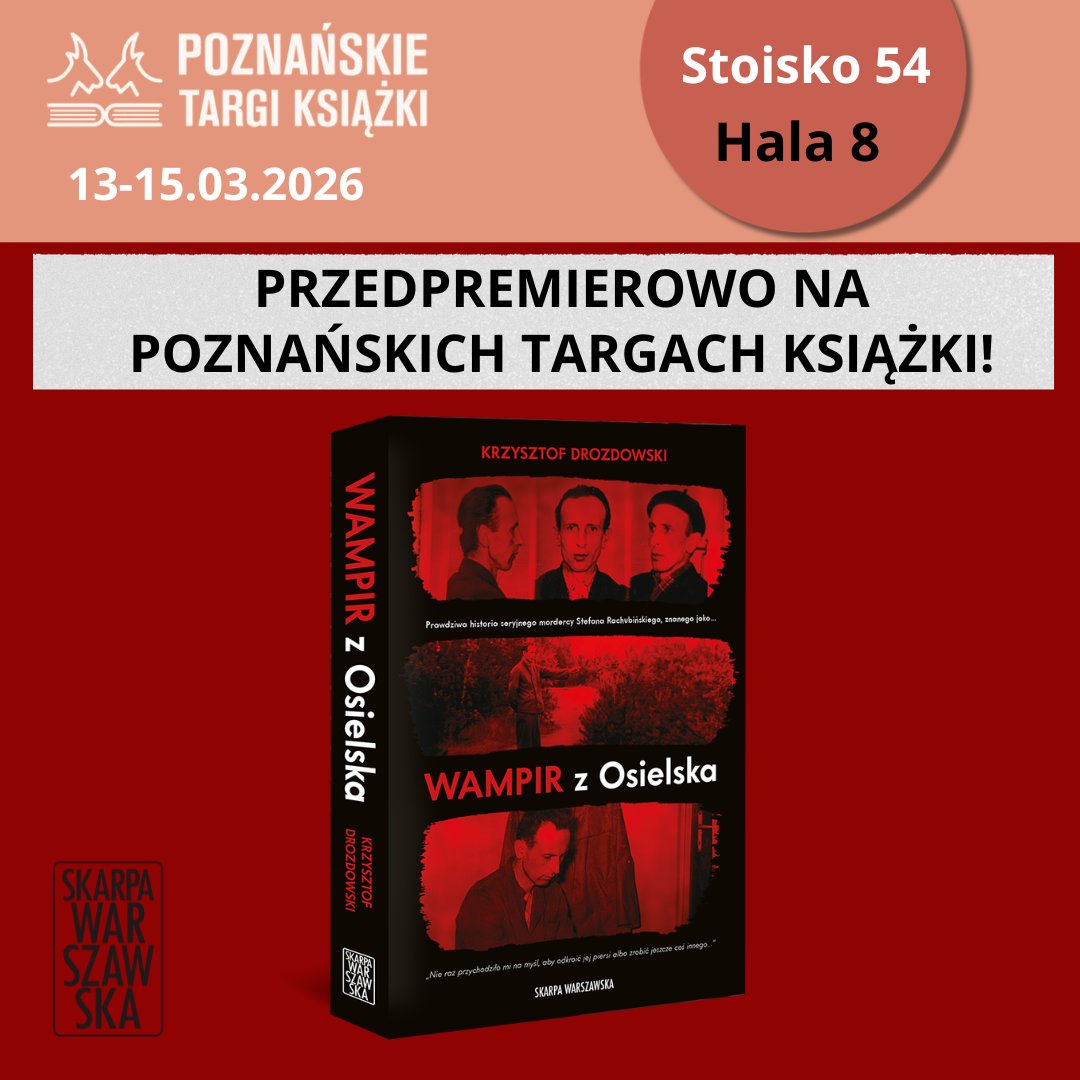 Drozdowski_K2's tweet photo. Pytaliście mnie, a ja pytałem wydawcy. I oto jest odpowiedź!
Moja najnowsza książka będzie przedpremierowo dostępna już w trakcie Poznańskich Targów Książki.
Serdecznie zapraszam w niedzielę na godz. 12.00 https://t.co/hWKr1ediYm
