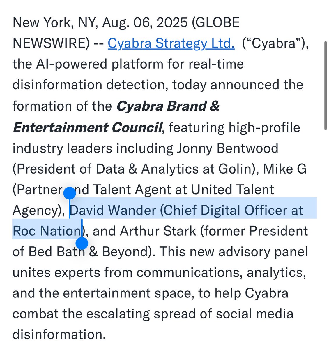 alexbruesewitz's tweet photo. It’s journalistic malpractice and totally unethical that Politico’s @JasonBeeferman failed to disclose that not only is the company that did the “bot analysis” of @NICKIMINAJ’s X account partnered with Cardi B’s agent, but they are also partnered with an executive at Jay-Z’s Roc Nation.

This report is a total scam! Nicki Minaj doesn’t need bots. She already has tens of millions of fans from being the most successful female rapper of all time, and since she has become an outspoken supporter of President Trump, she is also inheriting millions of MAGA patriots on this app who are grateful for her courage!