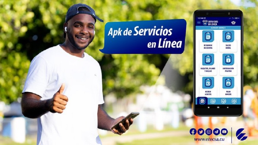 EtecsaCfgos's tweet photo. ¡Descubre la comodidad de gestionar tus servicios de ETECSA desde cualquier lugar! ¿Sabías que ahora puedes administrar tus servicios de telefonía fija, móvil y Nauta de manera fácil y rápida a través de nuestro Portal de Comercio Electrónico y su aplicación: Servicios en Línea? https://t.co/2Hed6eaG37