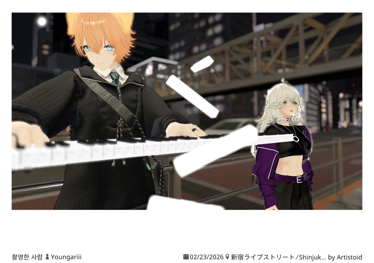 reto_waon's tweet photo. Vチャで遊んできた～～
素敵な写真ありがとう！ https://t.co/dzdBzPmtyY