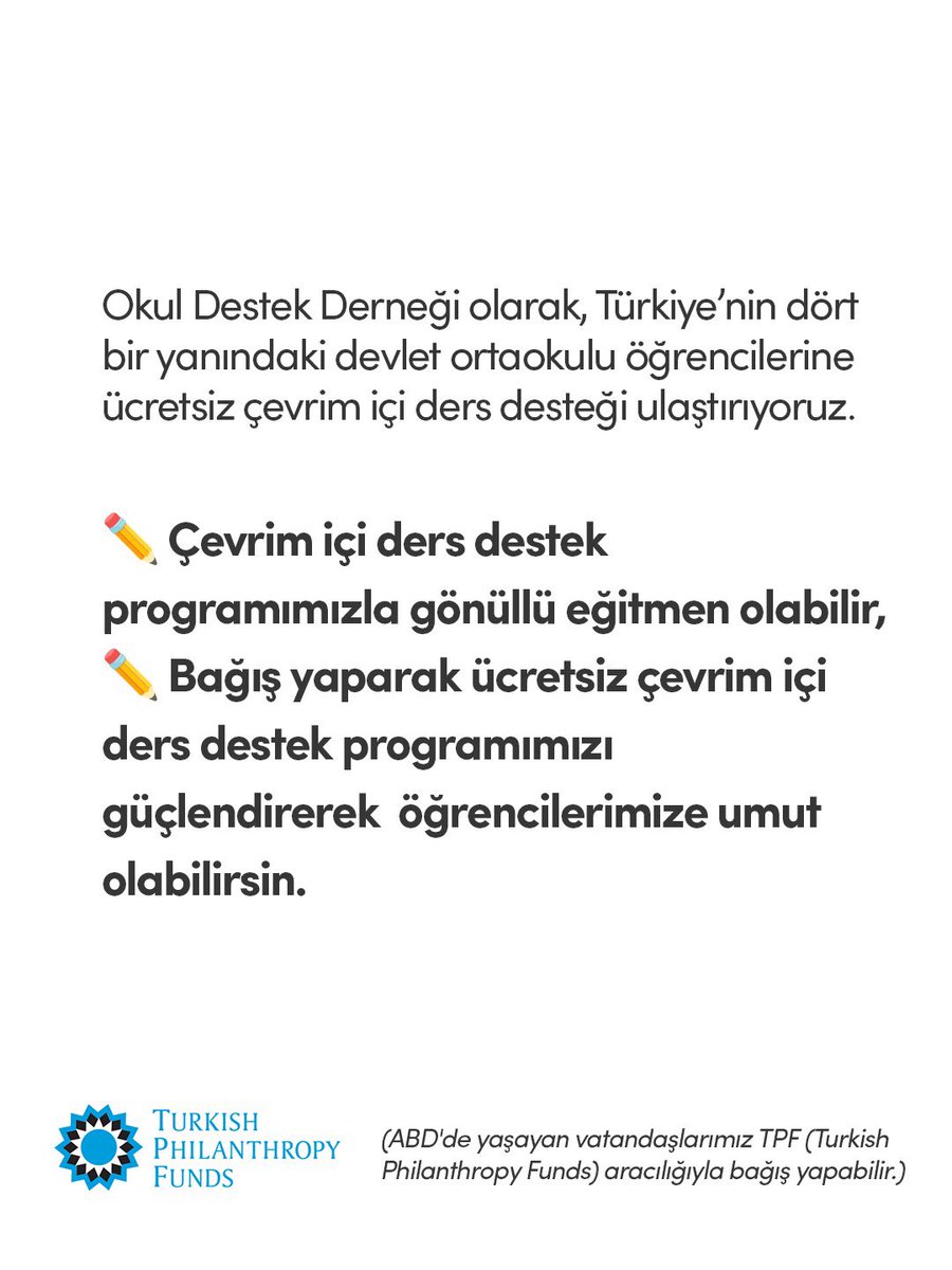 Okul Destek Derneği tweet media