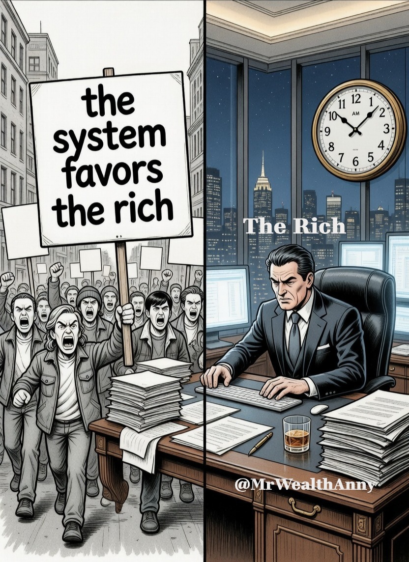 MrWealthAnny's tweet photo. When they say 'the system favors the rich' and what the rich really do... #therich #whattheysay https://t.co/p1BZkyS2LY