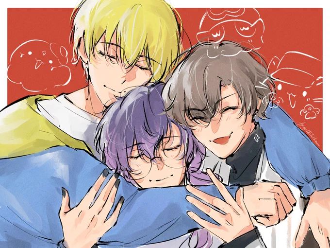 Thank you for the 4 years #Noctyx4thAnniversary #Briskart #AlbanKnoxArt #VioletAtelier