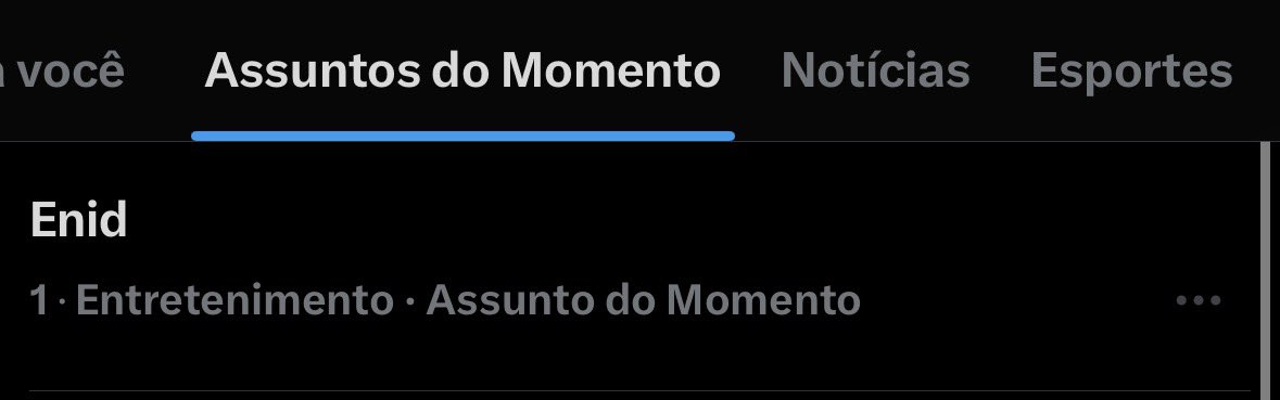 Enid sinclair 

Não tem tempo de tela
Não tem família
Não tem humanidade
Mas tem o povo

Fan favorite faz assim