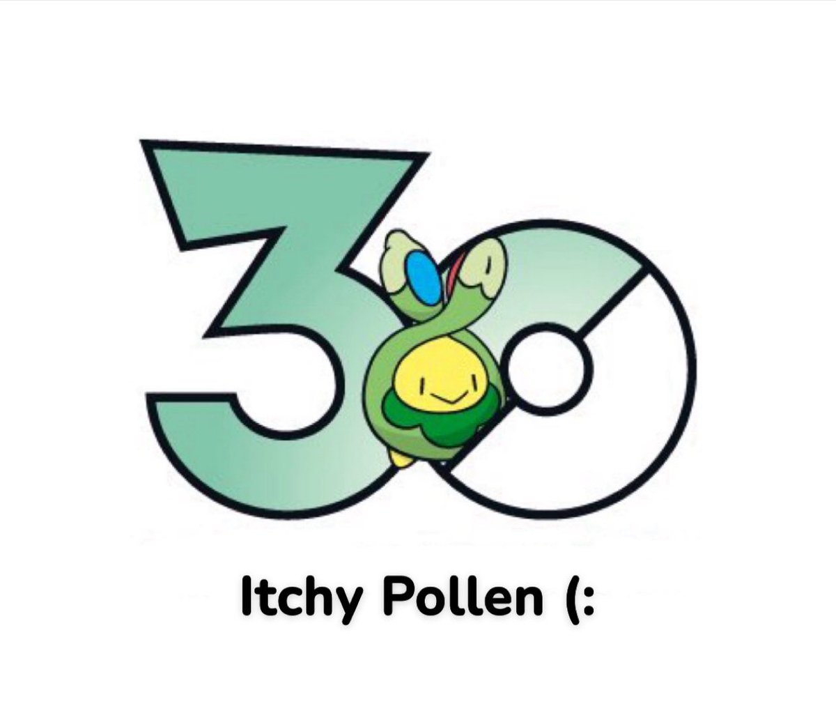 “How many times did you get itchy pollened today?”