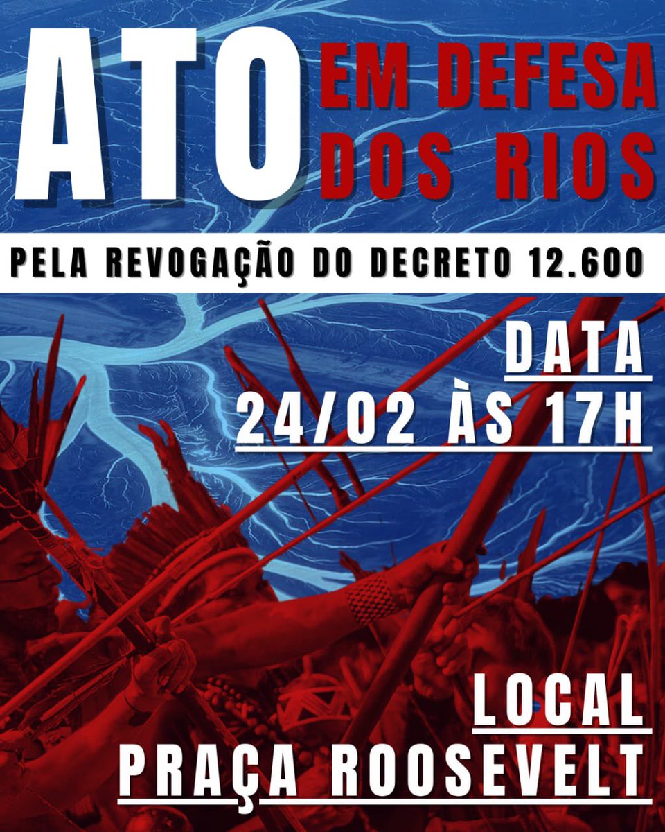 Juaonyn's tweet photo. AMANHÃ
Tem mays ATO !!

Revoga 12.600 @LulaOficial 
FORA @Cargill !!!! https://t.co/A9CtwGPdVi