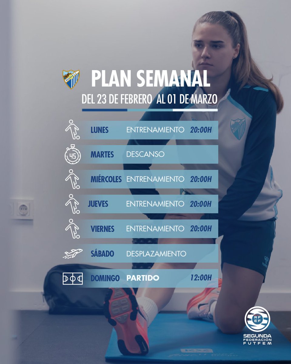 📆 𝐏𝐋𝐀𝐍 𝐒𝐄𝐌𝐀𝐍𝐀𝐋 📆 

Aquí no se espera al domingo.
Aquí se va a por él 🔥

𝗧𝗥𝗔𝗕𝗔𝗝𝗢, 𝗧𝗥𝗔𝗕𝗔𝗝𝗢 𝗬 𝗠𝗔́𝗦 𝗧𝗥𝗔𝗕𝗔𝗝𝗢

#SportextremaduraMálaga