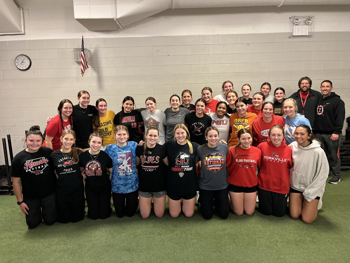 Yorkville High School Softball tweet media