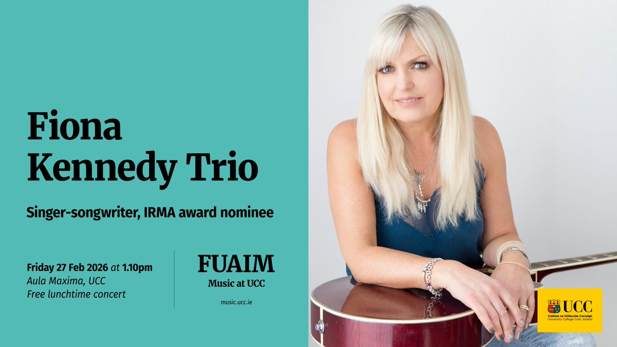 Department of Music, UCC tweet media