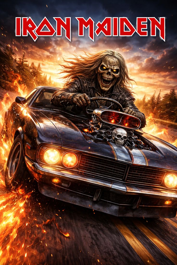 Have a Maiden Monday!🤘
I hope it is a great one!🩶🎸