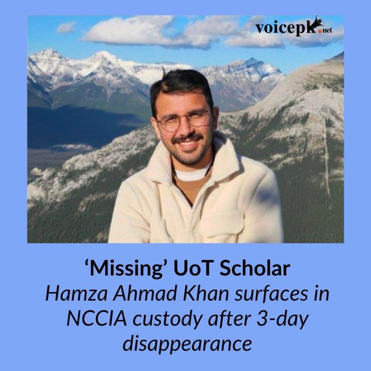 تین دن حمزہ کو اغواہ کئے رکھا اب ایف آئی اے نے گرفتاری ظاہر کی ہے۔
<a href="/Hamzakk/">hamza</a>