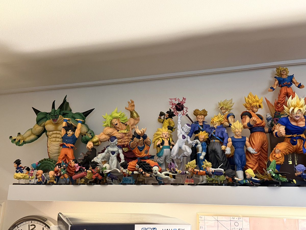 keemnacho's tweet photo. 드래곤볼 선반 업데이트 뚱부우 자리차지 겁나함 망토도 길어서 #드래곤볼 #dragonball #ichibankuji https://t.co/grlNLsoTWM