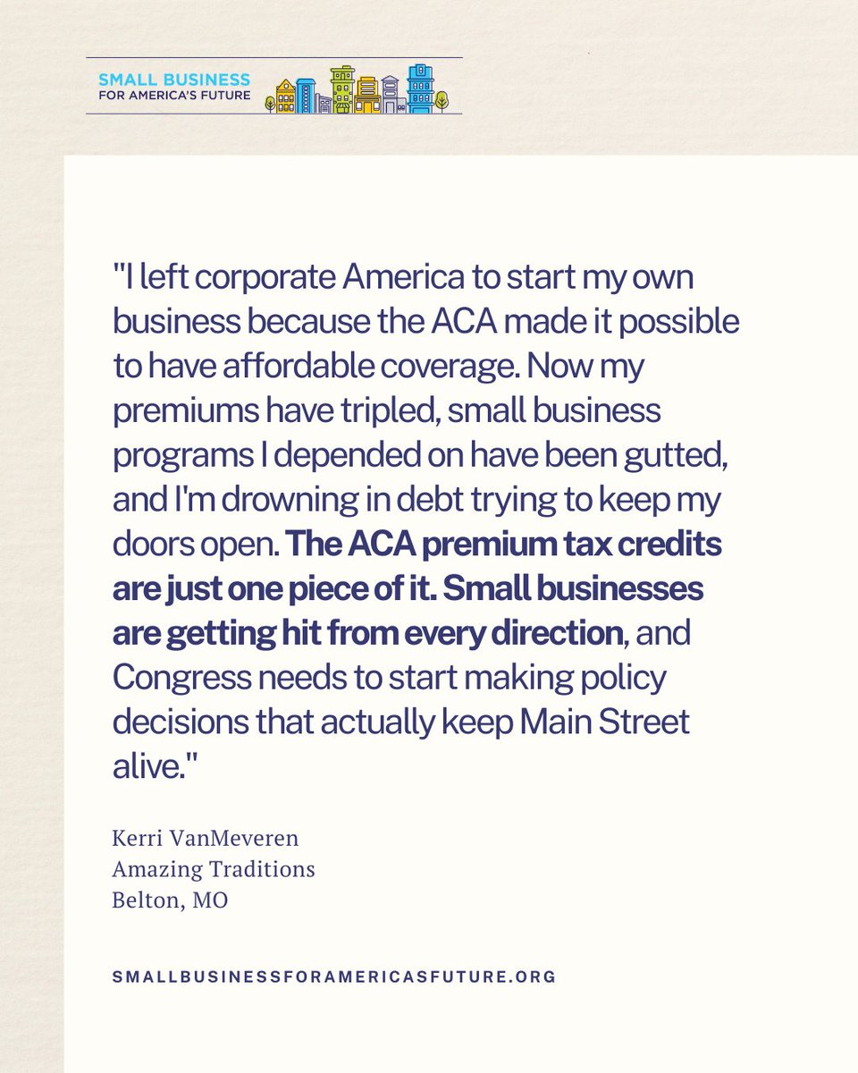 Small Business for America’s Future tweet media