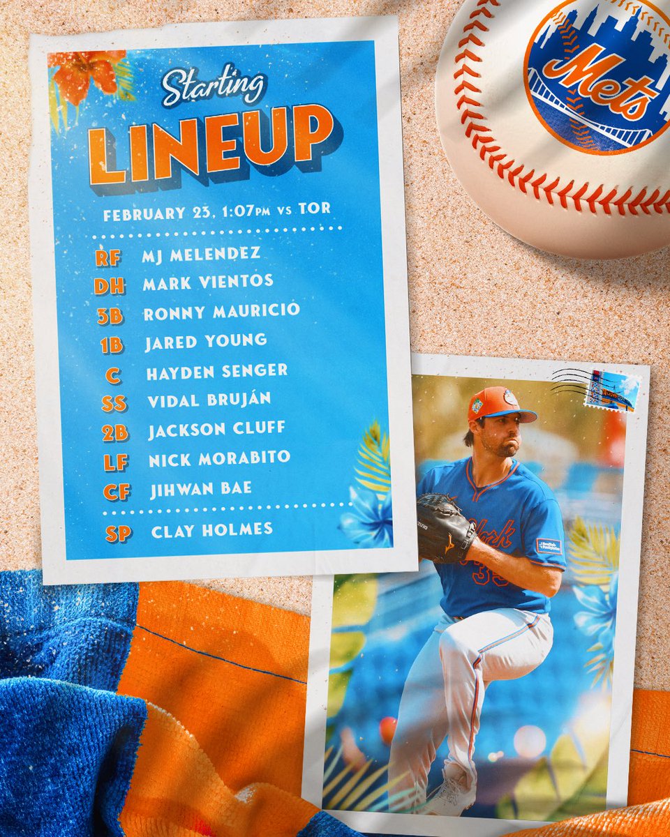Today’s starters! 🌴 #LGM