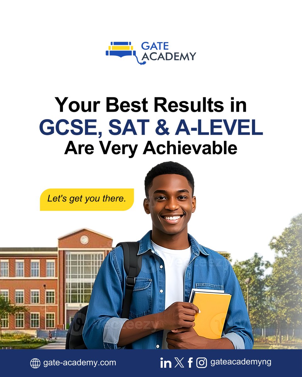 gateacademyng's tweet photo. Every parent wants to see their child succeed and
Every student deserves the right support to get there.

At GATE Academy, we match your child with qualified tutors who make GCSE, SAT &amp; A-Level success not just possible but expected.

Visit https://t.co/9ys3rjnPzl to get started. https://t.co/4L4lEUU2G0