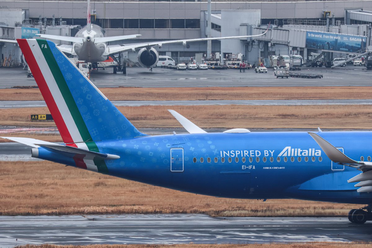gm3685929653969's tweet image. 2026/2    HND
ITA   A359   EI-IFA
オリンピック感動！
#ITA #羽田空港 #オリンピック