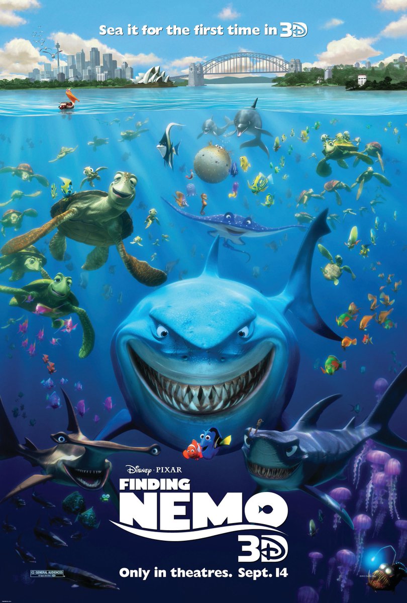 I really want Disney/Pixar to re-release FINDING NEMO in theaters for ...