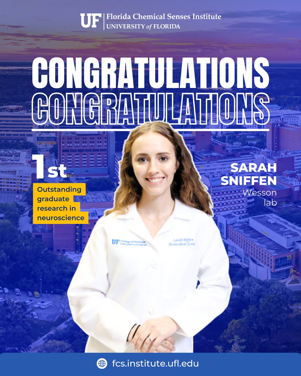 UF Florida Chemical Senses Institute tweet media