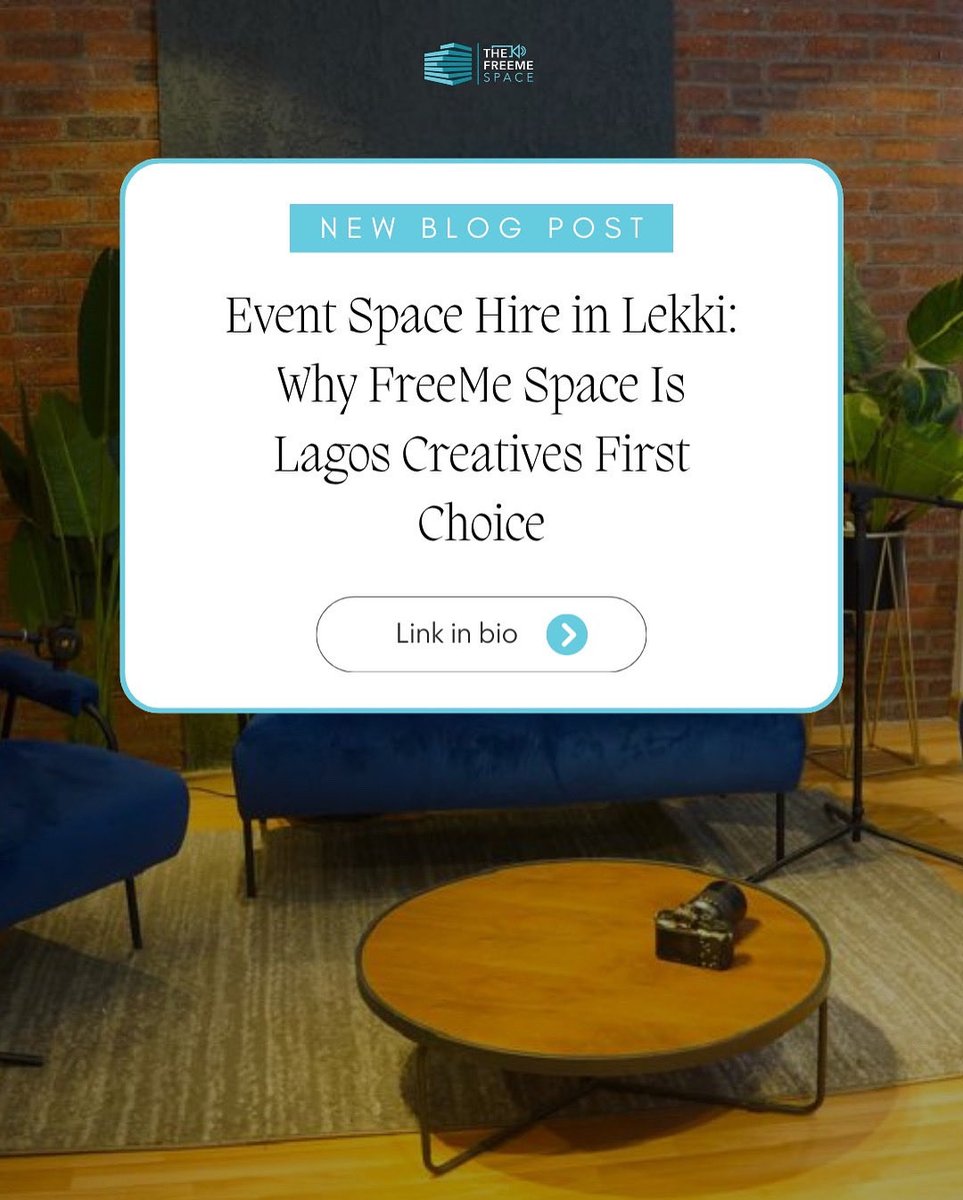 Event Space Hire in Lekki: Why FreeMe Space Is Lagos Creatives First Choice

Find the perfect event space Lekki at FreeMe Space. Professional event lounge for launches, listening parties, and creative events. Book today.

thefreemespace.com/blog/event-spa…