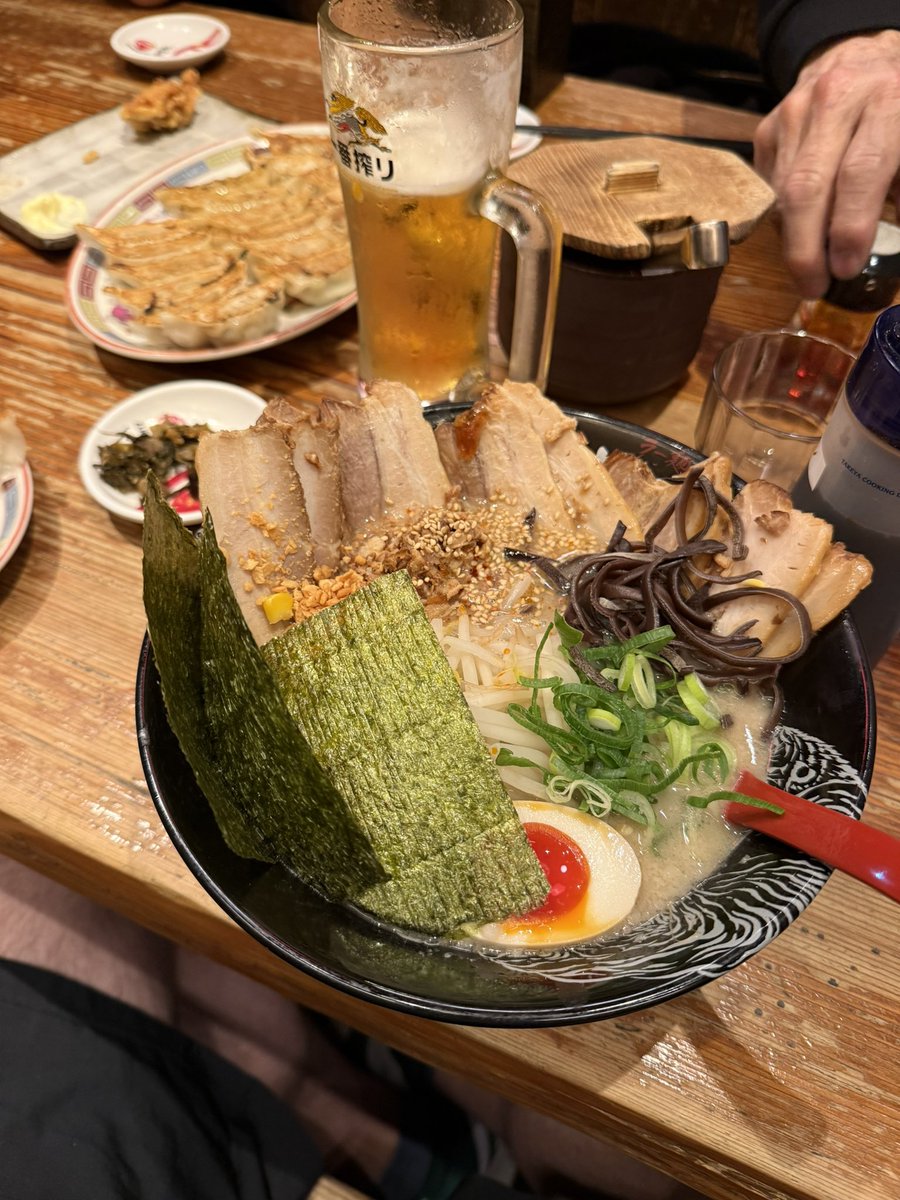 Aftershow/-tour ramen. 🤘🍜🕺