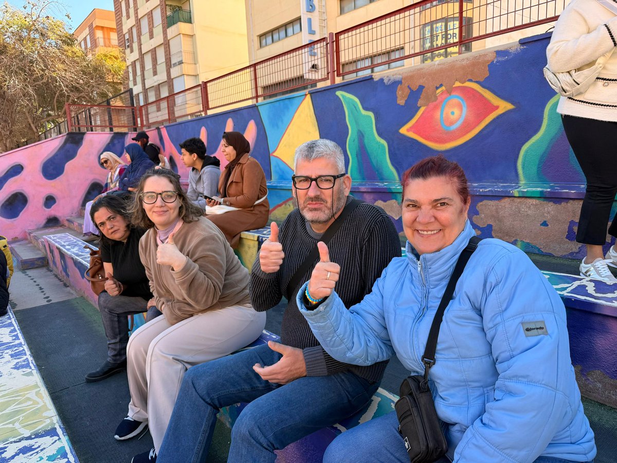 SMAguilas's tweet photo. La semana pasada nos sumamos al carnaval del colegio @CeipUrci, con el que colaboramos a través de nuestro programa Infanto Juvenil 🎭

Salidas como esta nos ayudan a romper la rutina, fortalecer vínculos y sentirnos parte de la comunidad.

Gracias por invitarnos ♥️. https://t.co/0gBmscAqT0