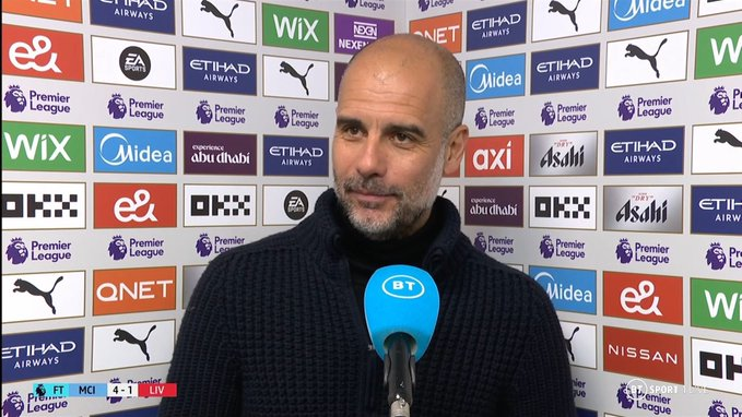 ⚠️ Guardiola, tras la victoria ante el Newcastle: "Les he dado tres días de fiesta y les he dicho: 'Chicos, tomen mucha caipirinha y muchos daiquiris. Disfruten de la vida. Y, después de esto, harán entrenamientos como Dios manda y vamos por el Leeds.

Ese es el modo correcto de