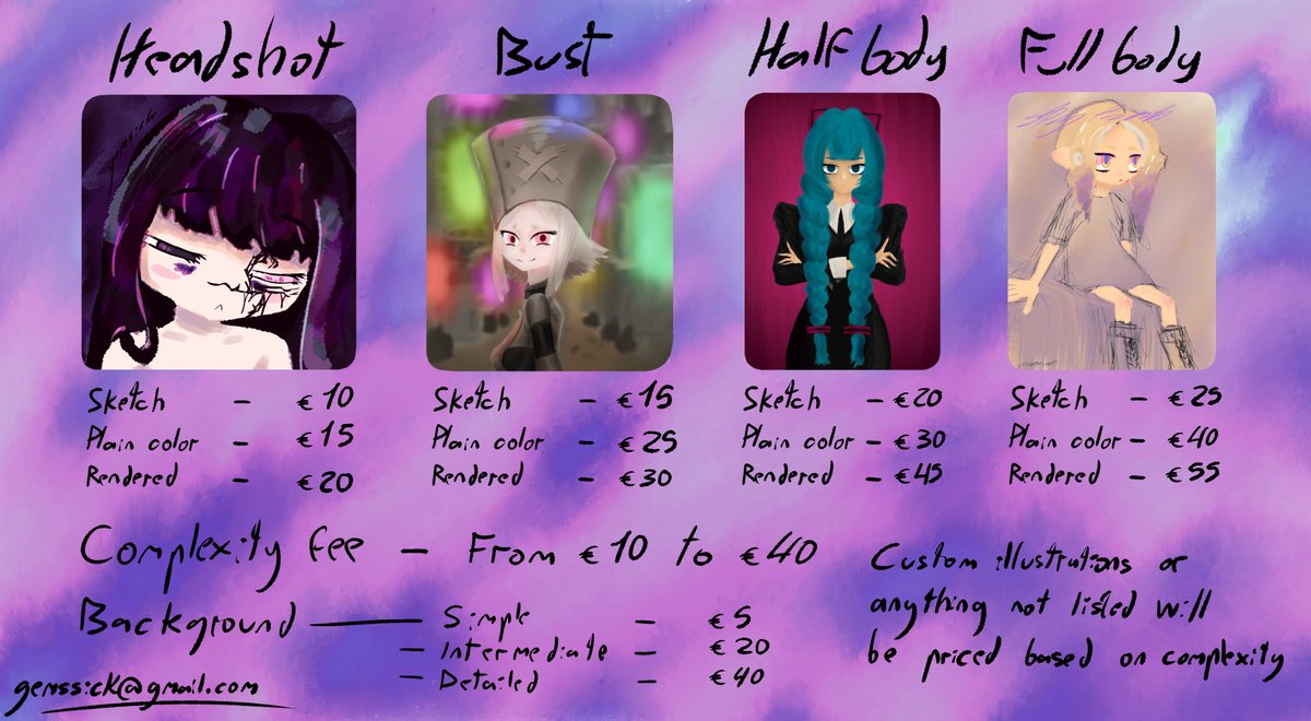 gemsick | COMMS OPEN tweet media