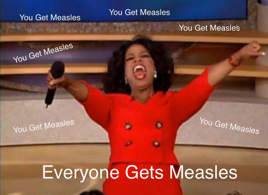 AboutPediatrics's tweet image. Students have been exposed to measles at nearly 60 schools already this year, leading to a lot of missed school days and big outbreaks.   stopantivaxpropaganda.substack.com/p/measles-univ… #GetVaccinated #StopTheOutbreaks