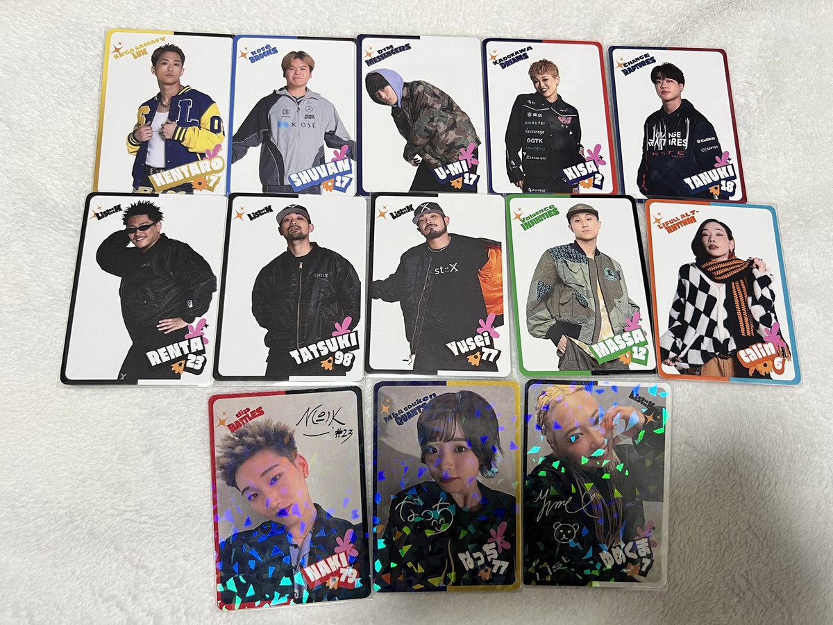 RT @nana89298640: dリーグ トレカ 交換 譲)画像の物 求)kooda.hibiki