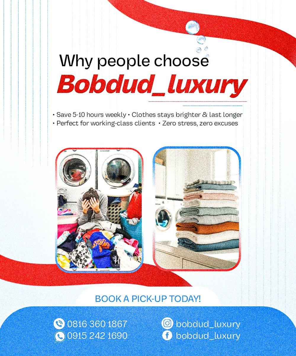Lexai_Designs's tweet photo. Self-care isn't just a spa day; sometimes, it’s just not doing laundry. 

My goal was to position Bobdud Luxury as the "new best friend" who takes that stress away.

​Is your brand looking for a fresh identity? Let’s talk in the DMs. https://t.co/rozkL7uBqF