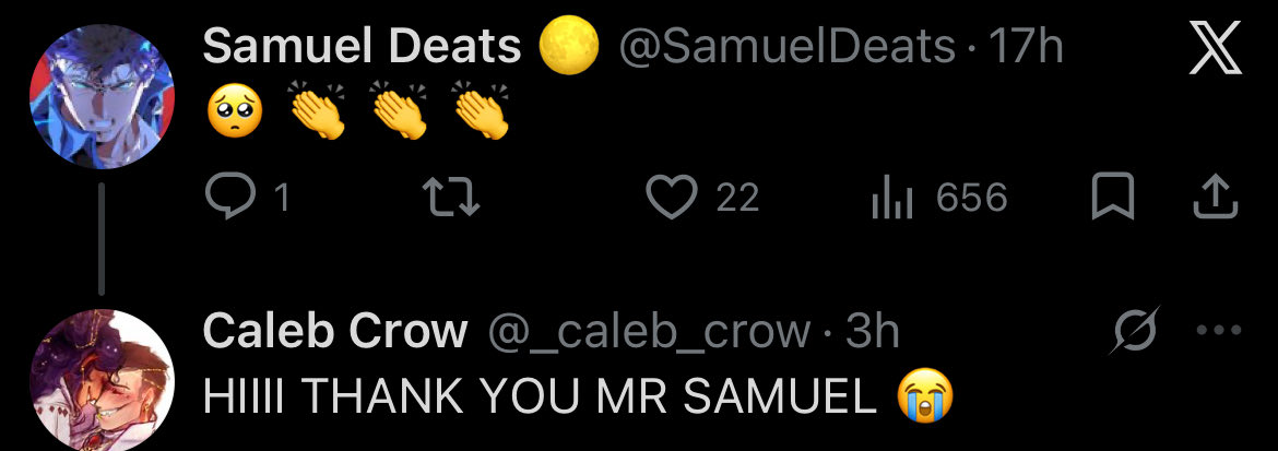 Sam tweet media