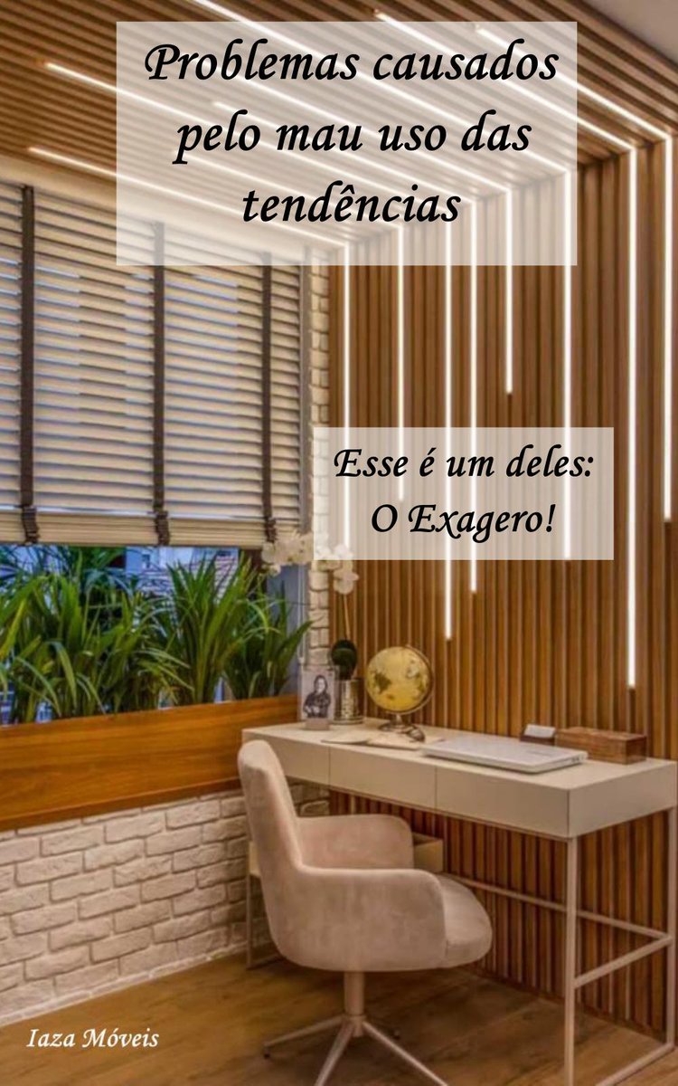 Quais problemas você pode ter ao usar as novas tendências em excesso? Bem, o próprio excesso já é um deles... Veja os outros aqui: simplesdecoracao.com.br/2025/12/os-pro…