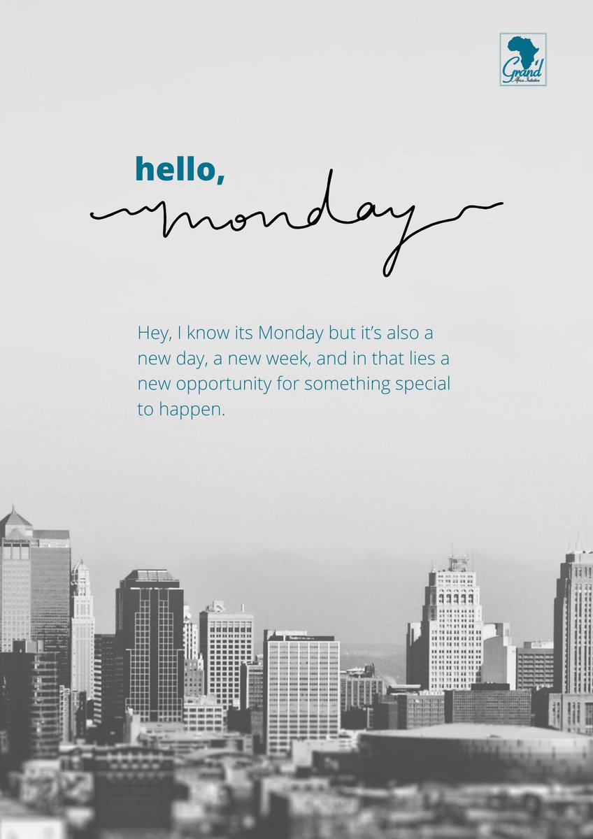 Hello, Monday. 

A new day.
A new week.
A new opportunity to build, grow, and win.

We believe every week is another chance to move closer to the vision  stronger businesses, empowered entrepreneurs, and sustainable impact across Africa.