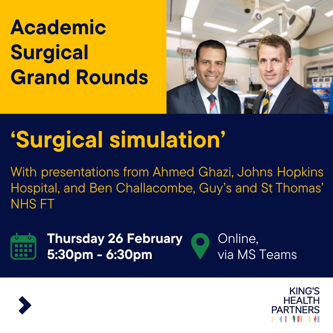 King's Health Partners tweet media