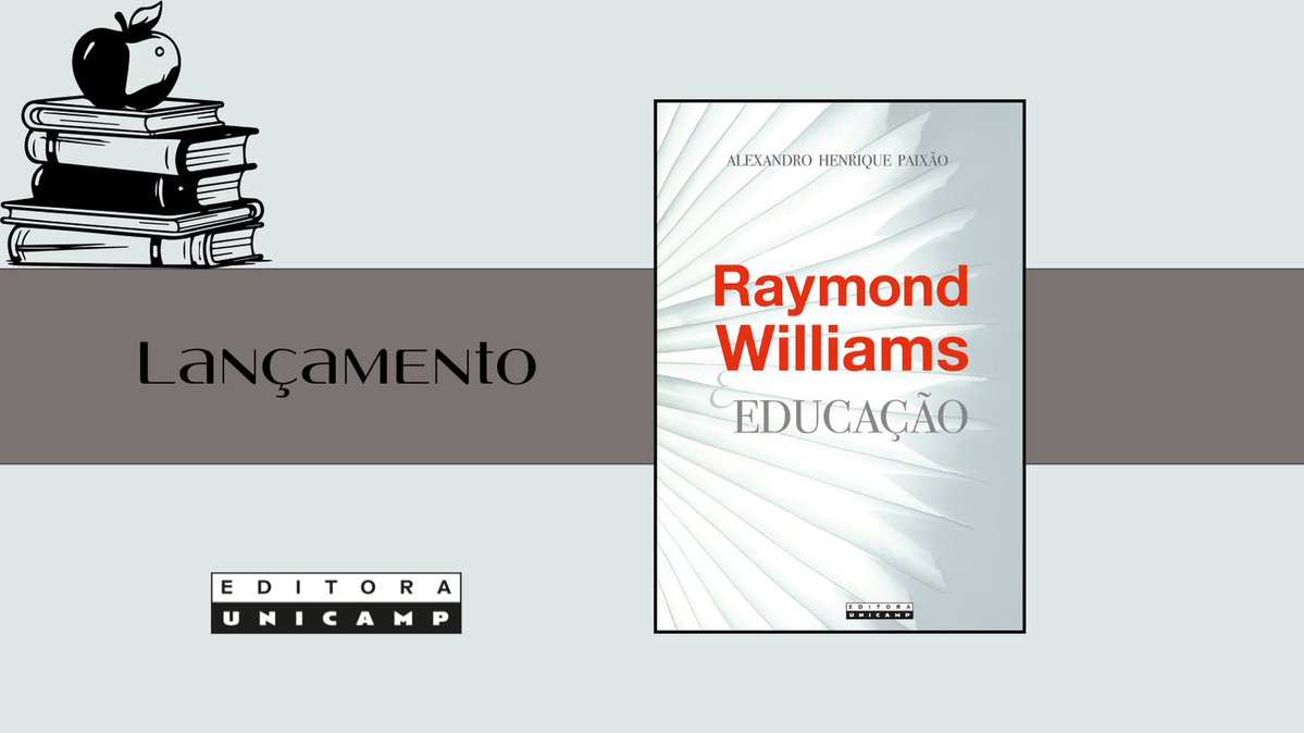 Acaba de ser lançado pela Editora da Unicamp “Raymond Williams e educação”, de Alexandro Henrique Paixão. Nele, o autor analisa o engajamento do autor na educação de adultos na Grã-Bretanha. Saiba mais em: encurtador.com.br/efnfw